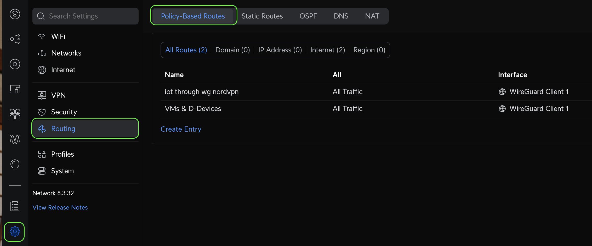 policy-based routing